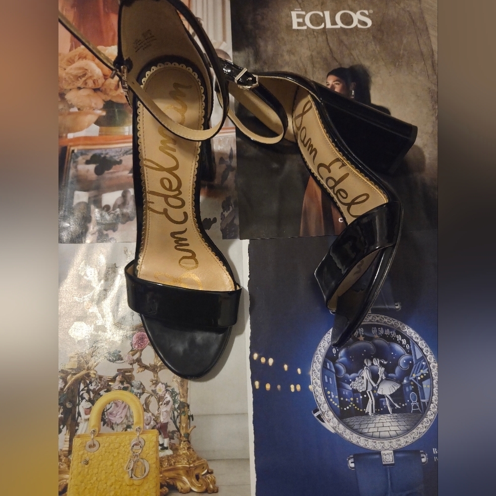 Sam Edelman Black Heels Classic Elegance - Picture 4 of 7